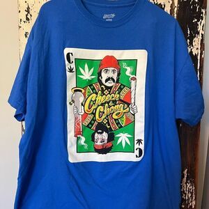 Cheech & Chong Men's Bundle of two size XXL Retro T-shirts. Up in Smoke.